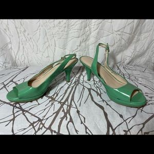Nine West Mint Green Heels